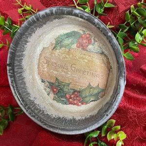 Vintage Graniteware Tin